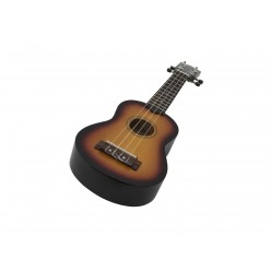 DIMAVERY UK-200 Ukulele, soprano, sunburst